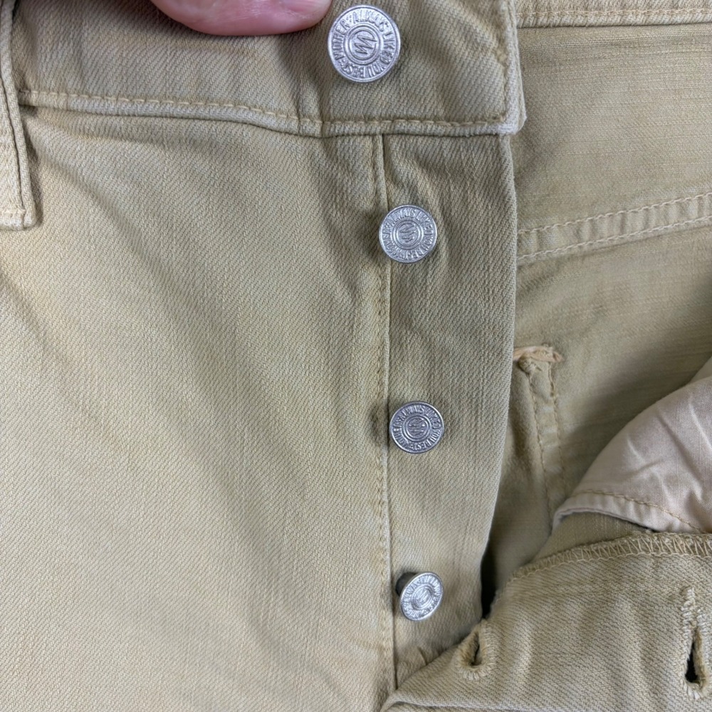 Mother Superior Jeans The Ditcher Utility Flood Pale Green Size 28 Straight Leg - Picture 12 of 16